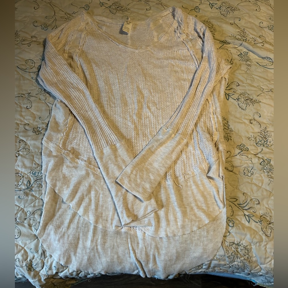 Free People oversized shirt